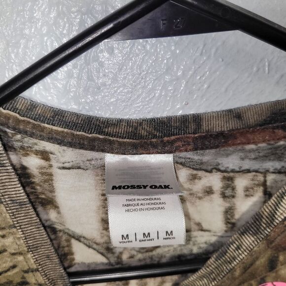 Mossy Oak Breakup Infinity Camo T-Shirt - Girls' Medium - Picture 3 of 5